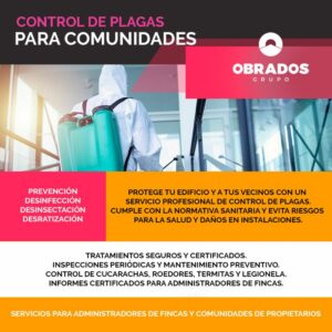 Servicio de control de plagas