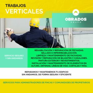 Servicio de trabajos verticales